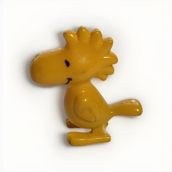 Aviva Ent. Inc Other - 1965 Wind-Up Mini Walker Toy HOPPING WOODSTOCK BIRD Peanuts Vintage